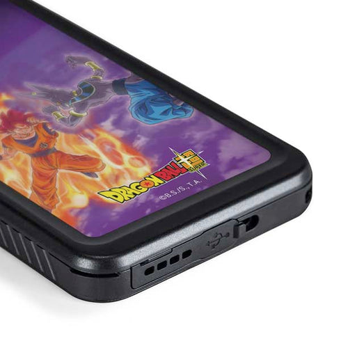 Dragon Ball Super Goku vs Beerus Galaxy S24 Plus Waterproof Case